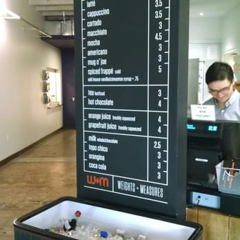 Weights + Measures - Bake shop drink selection - Bars Near Me - Houston, Texas