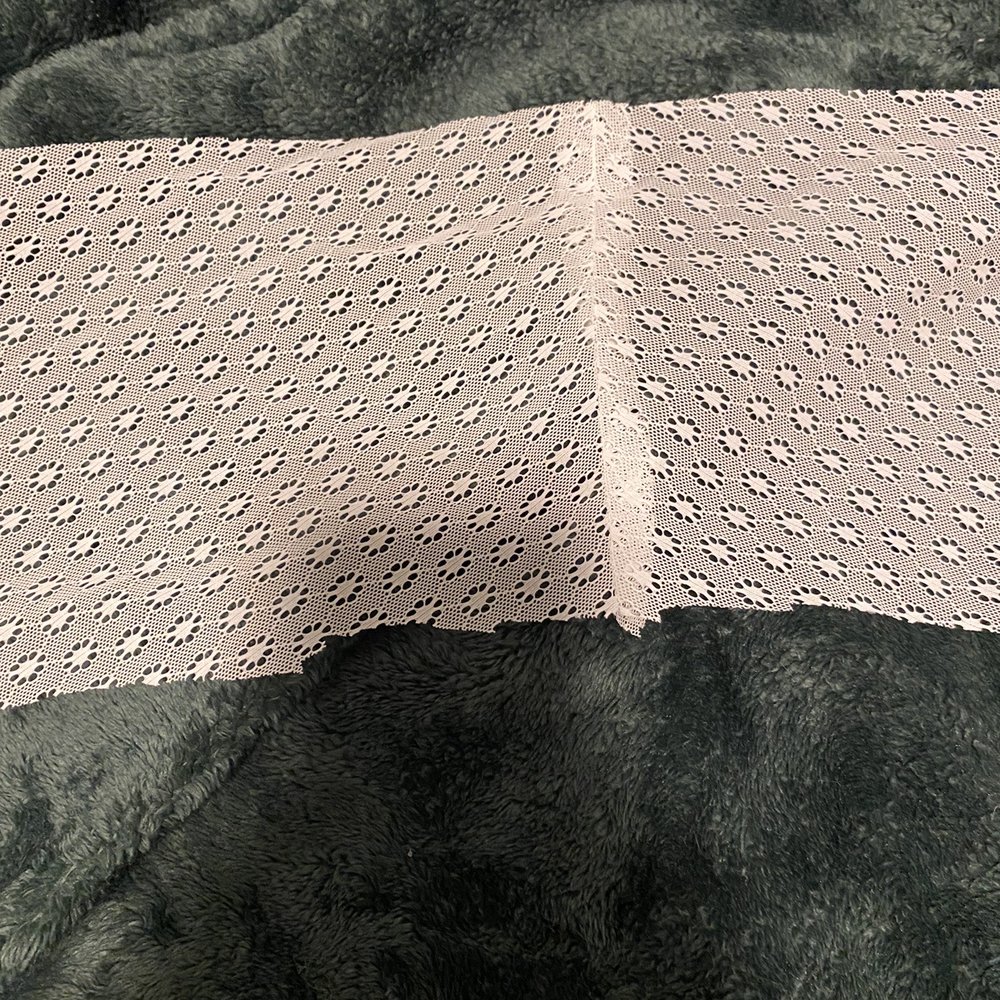 Memorial Tailors - The lace removed, so poorly cut. - Sewing & Alterations Near Me - Houston, Texas Memorial Tailors - The lace removed, so poorly cut. - Sewing & Alterations Near Me - Houston, Texas