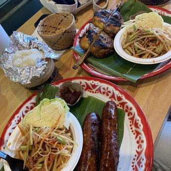 Yum Salut - sausage and chicken dish - Laotian Near Me - Los Angeles, California Yum Salut - sausage and chicken dish - Laotian Near Me - Los Angeles, California