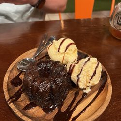 Whiskey Roots Bar and Grill - Lava cake