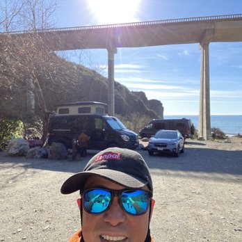 Limekiln State Park - Da Crosstrek and Sprinter View - Campgrounds Near Me - Big Sur, California