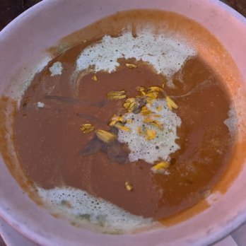 Foreign Cinema - Tomato and corn Soup - Breakfast & Brunch Near Me - San Francisco, California