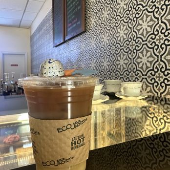 Freyja Coffee - Delicious cafe latte with chocolate :) - Coffee & Tea Near Me - Westwood, New Jersey