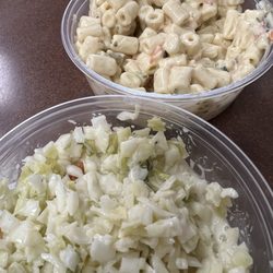 Roxie's Deli and BBQ - Side salads made on site, cold slaw & macaroni.
