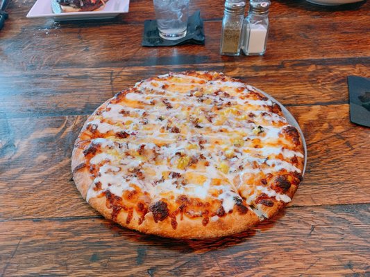 Photo of 56 Kitchen - Solon - Solon, OH, US. BBQ brisket pizza