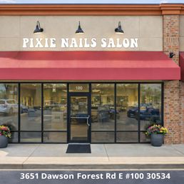 Exterior photo of Pixie Nails Salon - Dawsonville, Georgia Exterior photo of Pixie Nails Salon - Dawsonville, Georgia