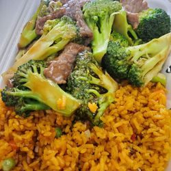 China 1 - Beef and Broccoli 7.5/10 - Beef needs more salt
