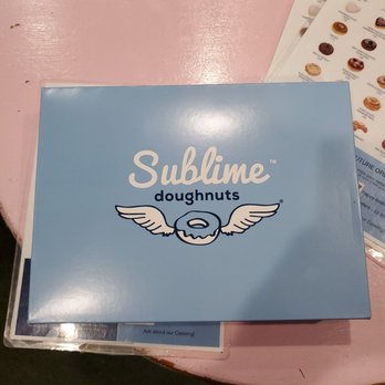 Sublime Doughnuts - Half dozen size box - Donuts Near Me - Atlanta, Georgia Sublime Doughnuts - Half dozen size box - Donuts Near Me - Atlanta, Georgia