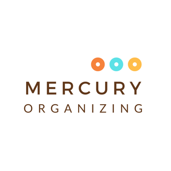Mercury Organizing - Mercury Organizing Logo - Right - Home Organization Near Me