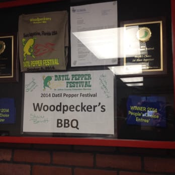 Woodpeckers Backyard BBQ - They already won a couple Best awards. 2014 winner people's choice entree. Plus 2014 winner people's choice appetizer. - Barbeque Near Me - Saint Augustine, Florida Woodpeckers Backyard BBQ - They already won a couple Best awards. 2014 winner people's choice entree. Plus 2014 winner people's choice appetizer. - Barbeque Near Me - Saint Augustine, Florida