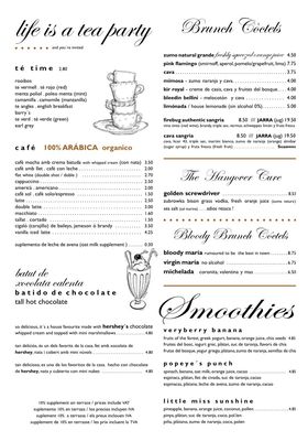 Menu photo 5 Firebug Barcelona, B Menu photo 5 Firebug Barcelona, B