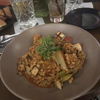 Delaney's Tavern - Vegan paella with tofu - New American Near Me - Orlando, Florida Delaney's Tavern - Vegan paella with tofu - New American Near Me - Orlando, Florida