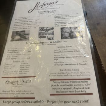 Lechuga's Italian Restaurant - Menu - Italian Near Me - Denver, Colorado
