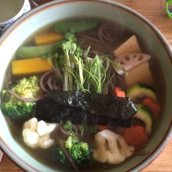 Cha-Ya - Delicious noodle soup. I think it was called the Yasai. I got it with soba (buckwheat) noodles. - Japanese Near Me - Berkeley, California