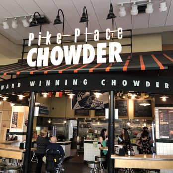 Pike Place Chowder - Pacific Place - Front of the place on 4th floor of pacific place!! - Seafood Near Me - Seattle, Washington Pike Place Chowder - Pacific Place - Front of the place on 4th floor of pacific place!! - Seafood Near Me - Seattle, Washington