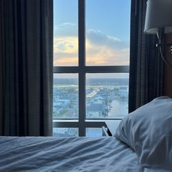 Prince Resort - Tower 1 Room 1401 - Boulevard view from bedroom