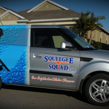 Squeegee Squad - Chances are you'll see the "Squad-mobile" when you request a quote! - Window Washing Near Me - Riverview, Florida Squeegee Squad - Chances are you'll see the "Squad-mobile" when you request a quote! - Window Washing Near Me - Riverview, Florida