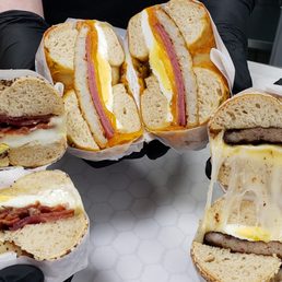 Bagel Sandwiches