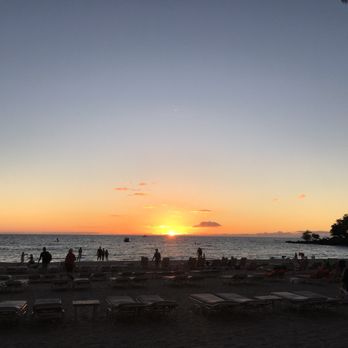 Hau Tree At Mauna Kea - Sunset. - Seafood Near Me - Kohala Coast, Hawaii