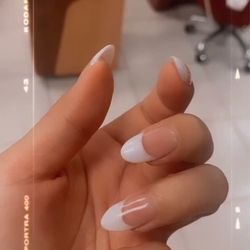 Oasis Nails & Day Spa - French acrylics!