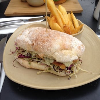 Miss Frank - Chicken schnitzel panini - Restaurants Near Me - Camberwell, VIC