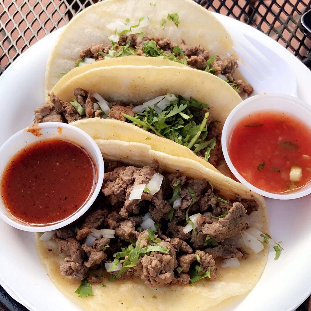 The Sand Trap - Carne Asada tacos not apart of the happy hour special $1 tacos. - Mexican Near Me - Avalon, California The Sand Trap - Carne Asada tacos not apart of the happy hour special $1 tacos. - Mexican Near Me - Avalon, California