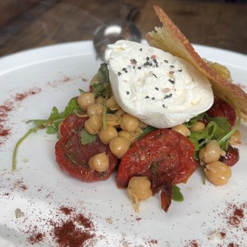 Fattoria E Mare - Smoked burrata  Won't regret. - Italian Near Me - Half Moon Bay, California