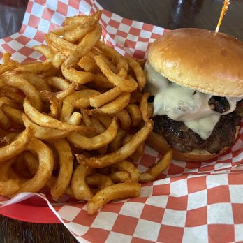 Martin's Corner - Forager Burger and curly fries - American Near Me - Chicago, Illinois