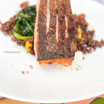 Robins Restaurant - Salmon - New American Near Me - Cambria, California Robins Restaurant - Salmon - New American Near Me - Cambria, California