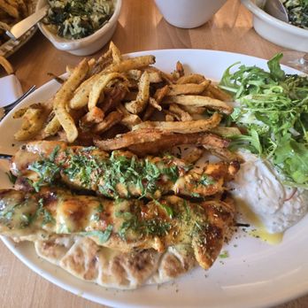 Paros - Wow this chicken kebab entree was so delicious! - Greek Near Me - New York, New York Paros - Wow this chicken kebab entree was so delicious! - Greek Near Me - New York, New York