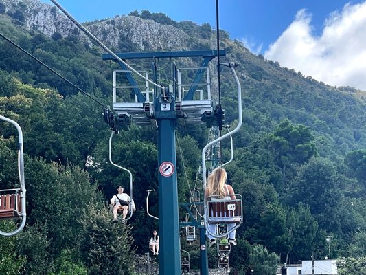 Monte Solaro Chair Lift by null