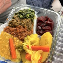Vegetarian plate
