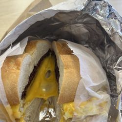 Pork Roll, Egg, and Cheese Sandwich