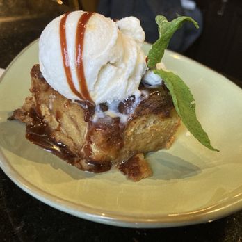 Mochuelo - Salted Caramel Bread Pudding - Tapas/Small Plates Near Me - Fresno, California Mochuelo - Salted Caramel Bread Pudding - Tapas/Small Plates Near Me - Fresno, California