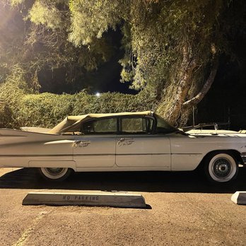 Pinnacle Peak - 1959 Cadillac permanently in the parking lot - Steakhouses Near Me - Tucson, Arizona Pinnacle Peak - 1959 Cadillac permanently in the parking lot - Steakhouses Near Me - Tucson, Arizona