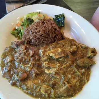 Da Blue Lagoon: Jamaican Kitchen - coconut curry chicken - Caribbean Near Me - Indianapolis, Indiana