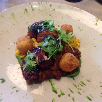 Ampersand 27 - Maple Butter Pork Belly - Canadian (New) Near Me - Edmonton, Alberta