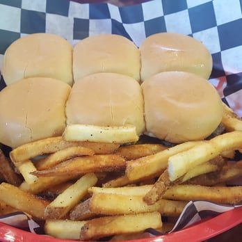 The Burger Shack - Chantilly - 6 sliders combo, came with fries and a drink - Hot Dogs Near Me - Chantilly, Virginia The Burger Shack - Chantilly - 6 sliders combo, came with fries and a drink - Hot Dogs Near Me - Chantilly, Virginia