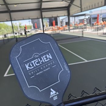 The Kitchen Grill & Games - Pickleball under the pavilion - Pickleball Near Me - Columbia, Missouri The Kitchen Grill & Games - Pickleball under the pavilion - Pickleball Near Me - Columbia, Missouri