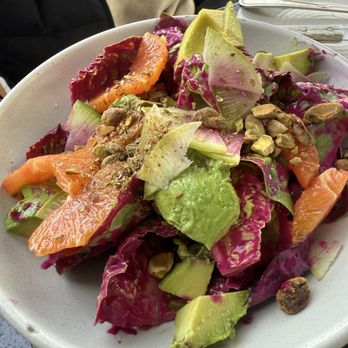 Pizzetta 211 - Pink goddess dressing green salad w avocados, oranges - Pizza Near Me - San Francisco, California