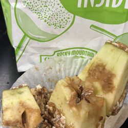 Rocky Mountain Chocolate Factory - I was tearing it apart in the car leaving it in the bag and got home to finish it up and it looked like this.