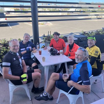 ANTHEM Coffee & Tea | Verrado - The other half of the riding group outside - Coffee & Tea Near Me - Buckeye, Arizona