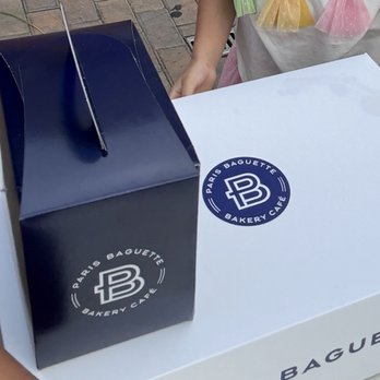 Paris Baguette - My box of yummy treats!! & a cake for my honey - Coffee & Tea Near Me - Alexandria, Virginia Paris Baguette - My box of yummy treats!! & a cake for my honey - Coffee & Tea Near Me - Alexandria, Virginia