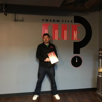 Charm City Clue Room - Sean Murphy, owner, who may never get out and go home! But Sean rocks at taking care of his patrons and making this a great experience! - Escape Games Near Me - Baltimore, Maryland Charm City Clue Room - Sean Murphy, owner, who may never get out and go home! But Sean rocks at taking care of his patrons and making this a great experience! - Escape Games Near Me - Baltimore, Maryland