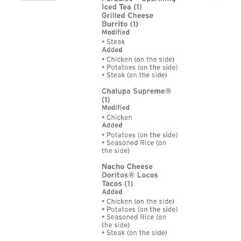 Taco Bell - *On The Side add on in app menu - Fast Food Near Me - Prineville, Oregon Taco Bell - *On The Side add on in app menu - Fast Food Near Me - Prineville, Oregon
