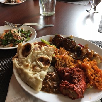 Chef's Table - Here's a plate from the buffet. Every item was excellent - Indian Near Me - Edison, New Jersey