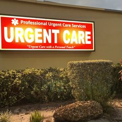 Professional Urgent Care Services - Location sign