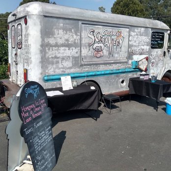 Screamery Creamery - a silver food truck - Ice Cream & Frozen Yogurt Near Me