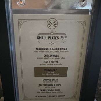 MEAL - Happy hour menu March 2023 - New American Near Me - Nutley, New Jersey
