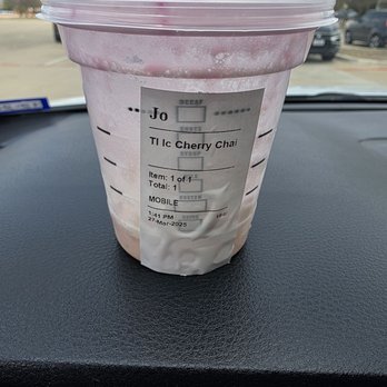 Starbucks - I should've gotten a Venti! It was so good! - Coffee & Tea Near Me - Mansfield, Texas